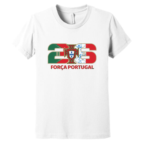 Portugal 26 White Youth Jersey Short Sleeve Tee Thumbnail